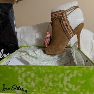 Sam Edelman sz 8 strappy heels New in box